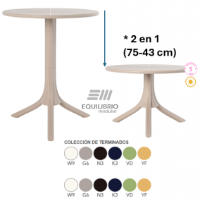 SEATLE Mesa Exterior :: Muebles de Oficina: Equilibrio Modular